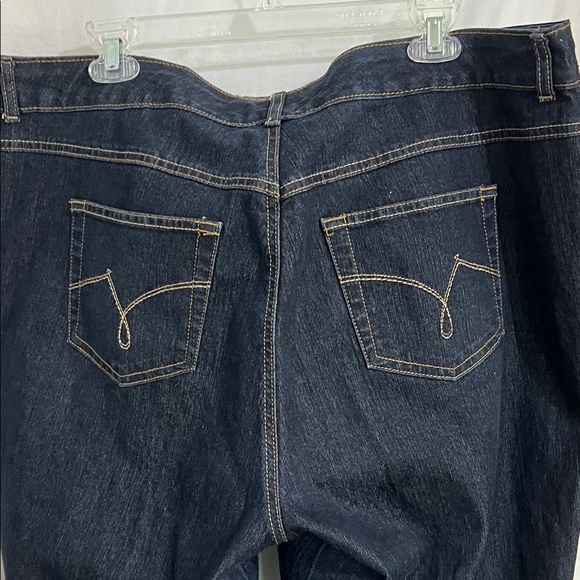 Just My Size Classic Stretch Denim - Dark Blue - Picture 5 of 10